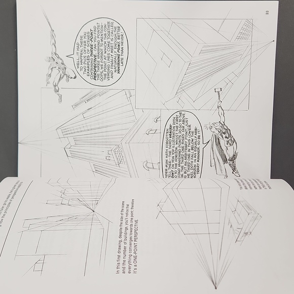 Marvel Comics"How To Draw Comics" The Marvel Way, 1st Ed SC Reprint of 1… - Picture 6 of 16